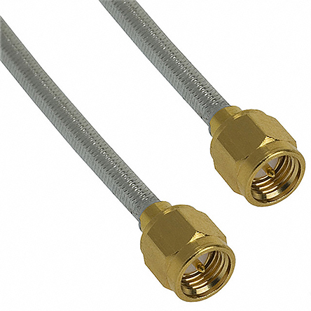 Cinch 415 Series, 101 mm, Hand Formable 0.141 Coaxial, Terminated 50 Ω