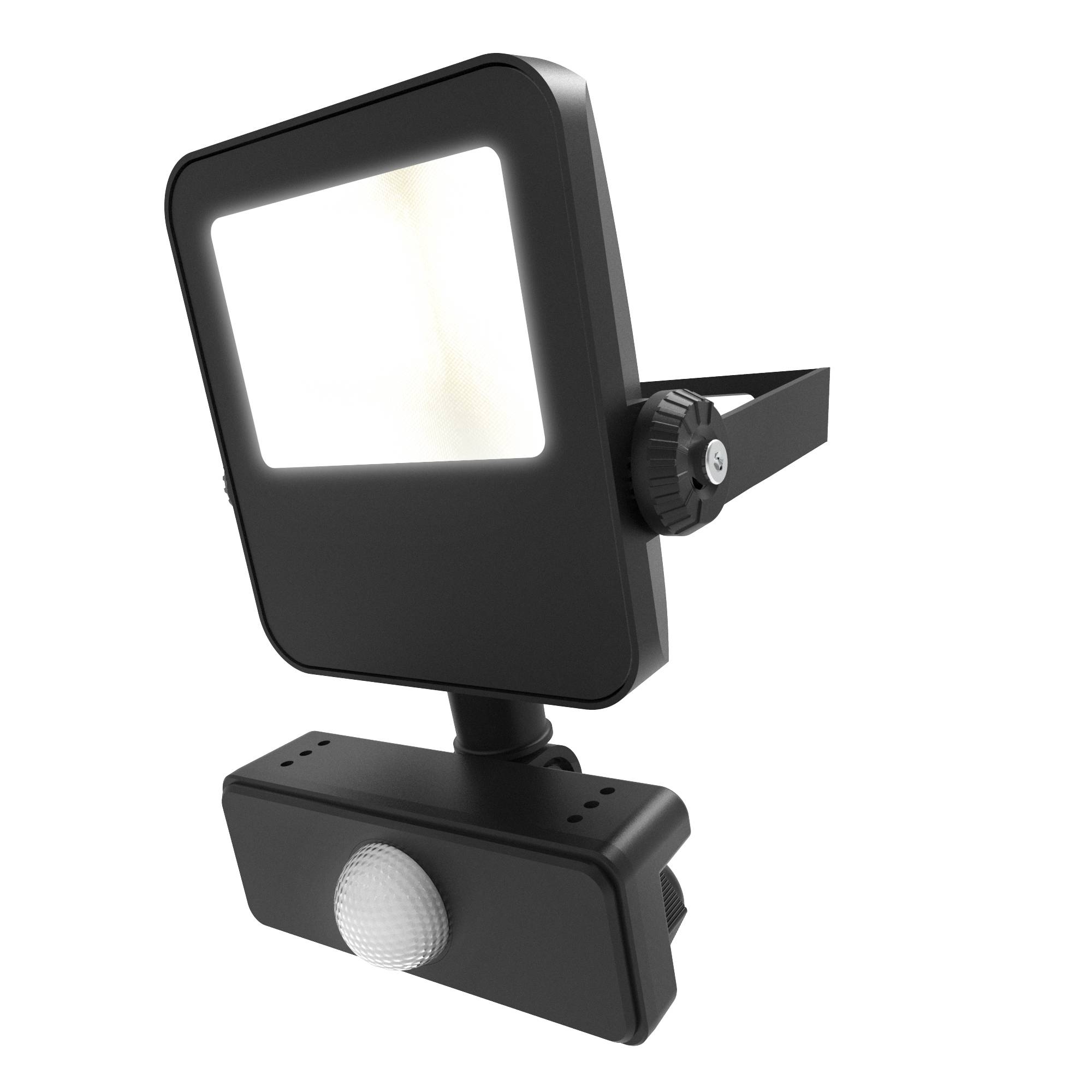 4lite UK 4L2, Security Floodlight, 10 W, 1050 lm, IP65 PIR, 220 → 240 V
