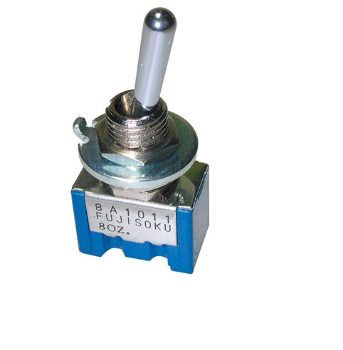 Nidec Components Toggle Switch, PCB Mount, On-On, SPDT, Solder Terminal