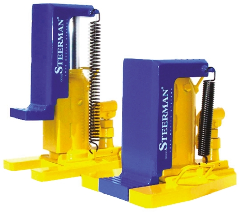 STEERMAN Hydraulic Jack, 10t Maximum Load, 29mm - 410mm Maximum Range