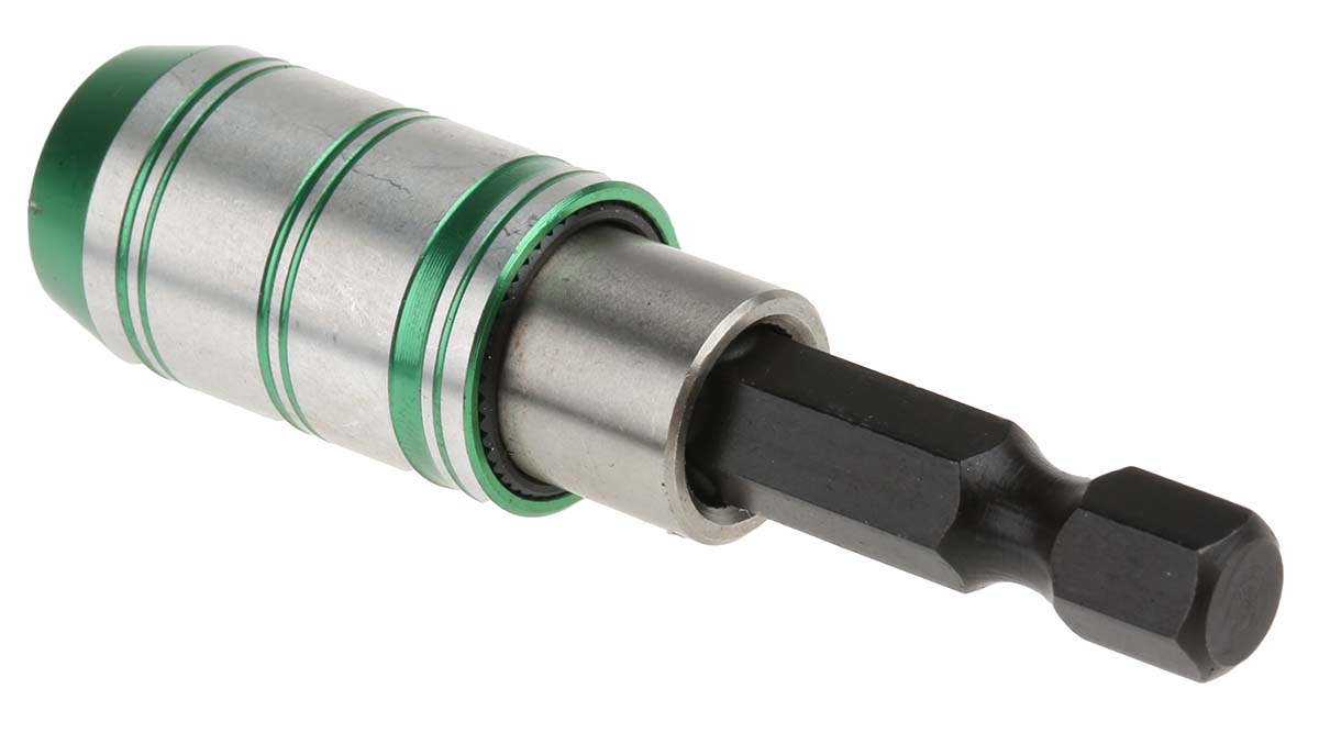 RS PRO Hexagon Bit Holder, 1/4 in Drive, Hex Drive, 60 mm Overall