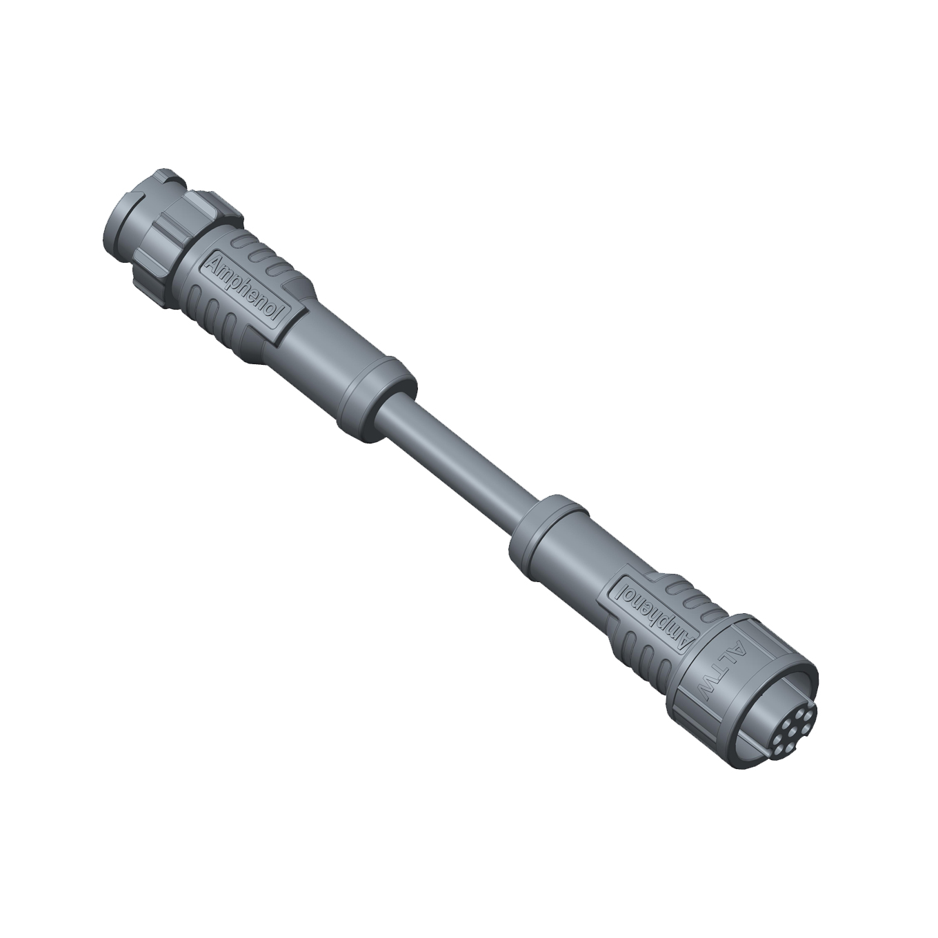 Amphenol IndustrialAB-AU, 2m X-Lok A Size to Female RJ45 Male, Terminated