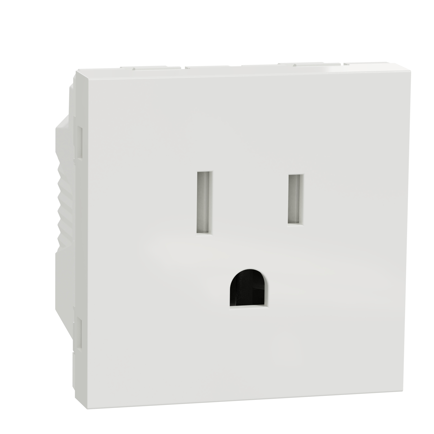 Schneider Electric, New Unica IP21D White Flush Mount 2P+E Socket Socket, Rated At 15A, 127 V