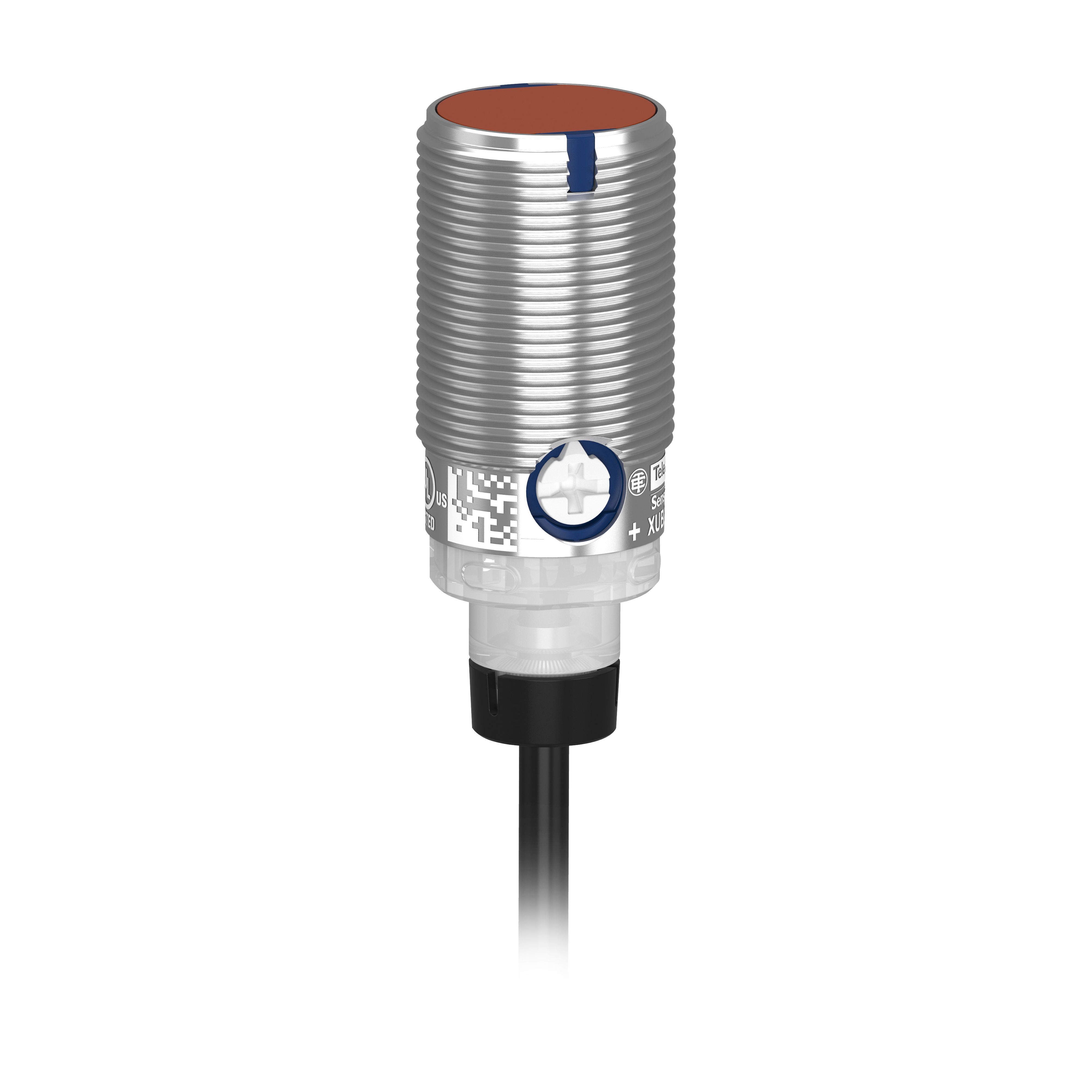 Telemecanique Sensors Polarised Reflex Photoelectric Sensor, Cylindrical Sensor, 7 m Detection Range