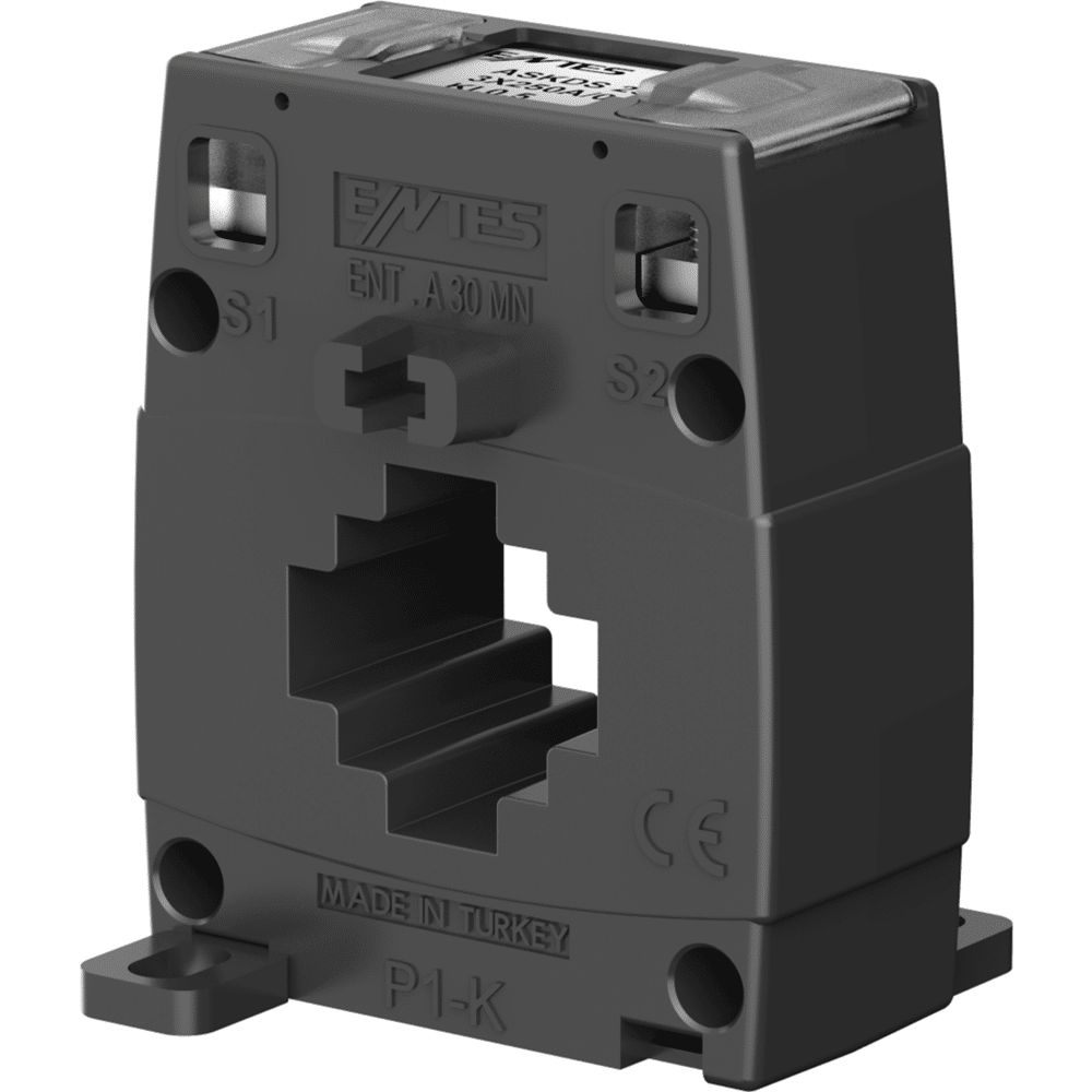 ENTES ENT.A30 Series Base Mounted Current Transformer, 100A Input, 100:5, 5 A Output, 30 x 10mm Bore, 720 V