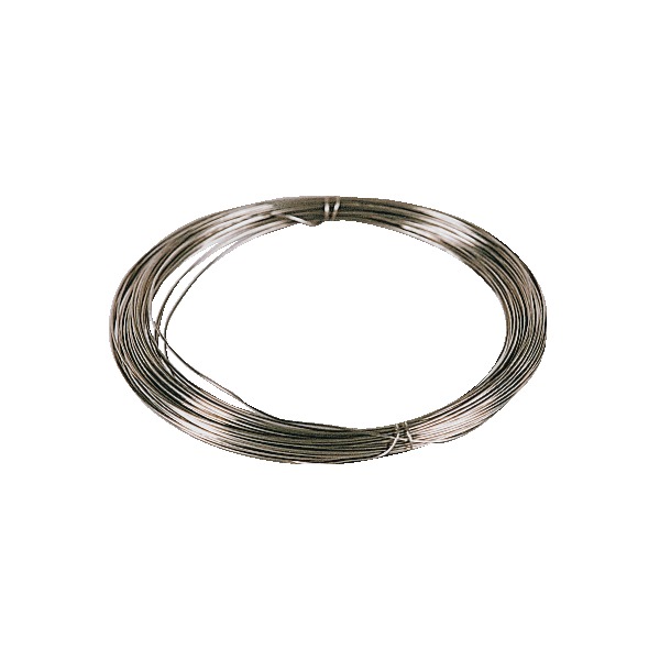 Bare Wire 0,8mm silver plated copper 25m