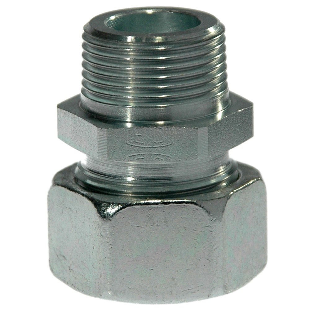 Parker Hydraulic Swivel 24° Cone Male to R 3/8 Male, GE12LR3/8KEGCF