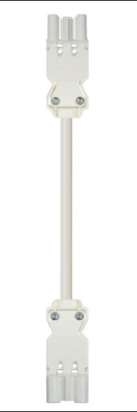 Wieland GST18 Series Cable Assembly, 3-Pole, Male to Female, 3-Way, 16A, IP40