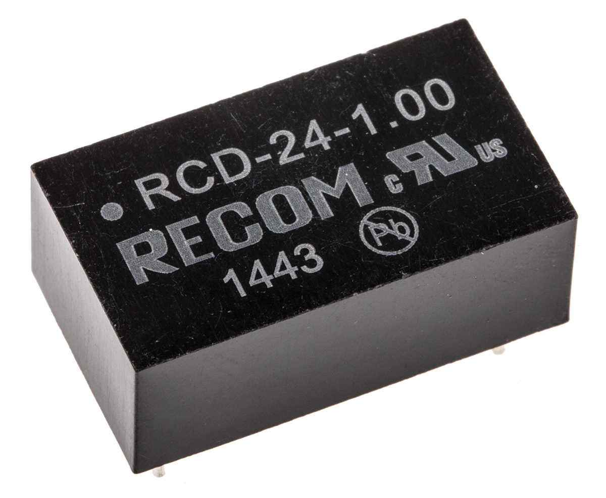 Recom LED Driver, 3 → 31V dc Output, 31W Output, 1A Output, Constant Current Dimmable