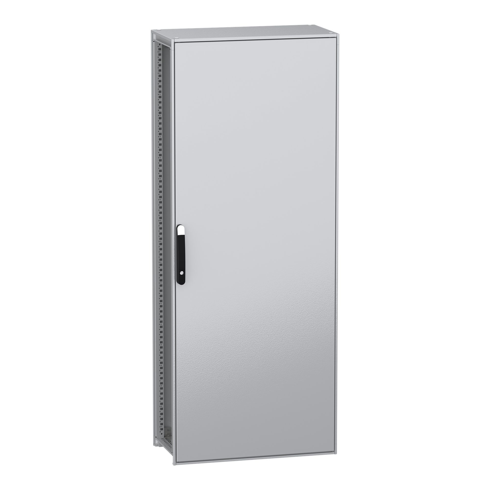 Schneider Electric PanelSeT SFN Series Galvanised Steel Single-Door-Door Floor Standing Enclosure, Plain Door Door,