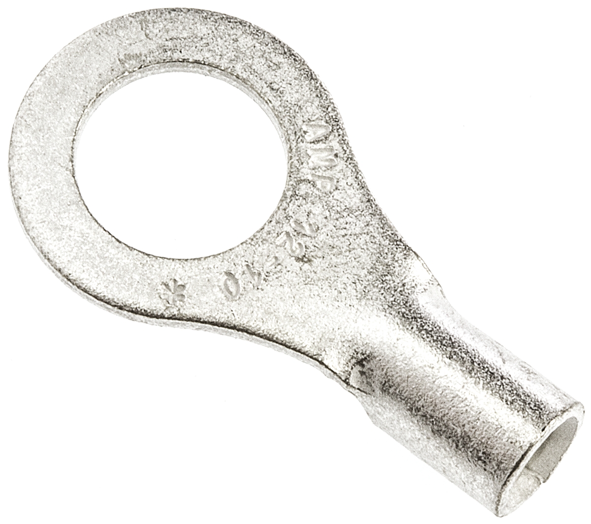 TE Connectivity, SOLISTRAND Uninsulated Ring Terminal, M8 Stud Size, 2.6mm² to 6.6mm² Wire Size