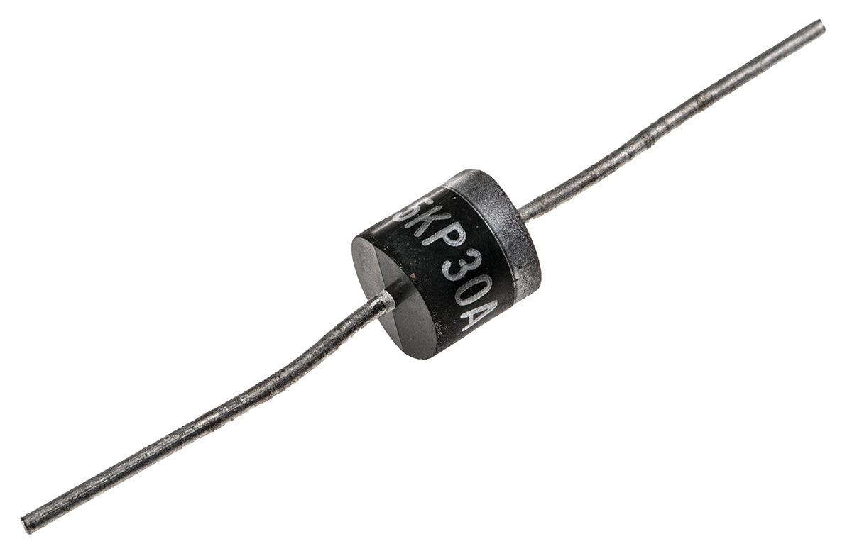 Vishay 5KP30A-E3/54, Uni-Directional TVS Diode, 5000W, 2-Pin P600