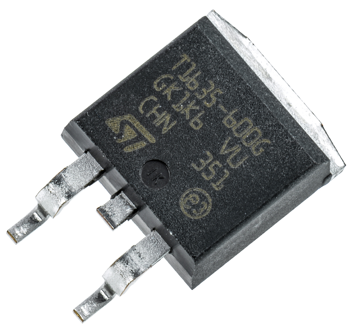 STMicroelectronics Surface Mount, 3-pin, TRIAC, 600V, Gate Trigger 1.3V 600V