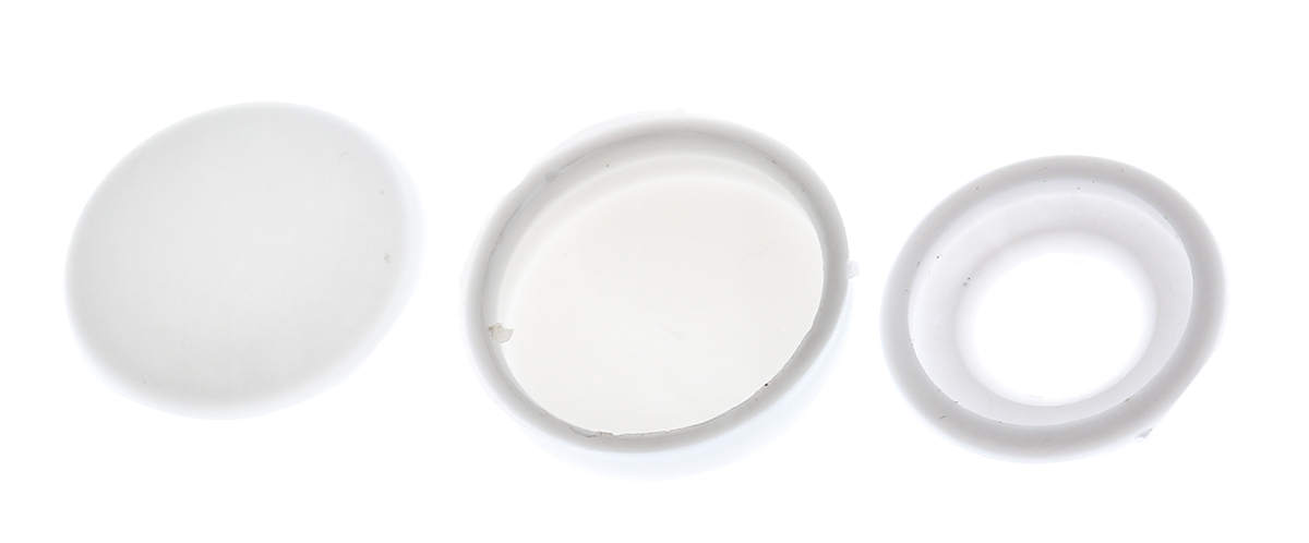 RS PRO 50 piece PP Domed Cap & Cup Washer Kit