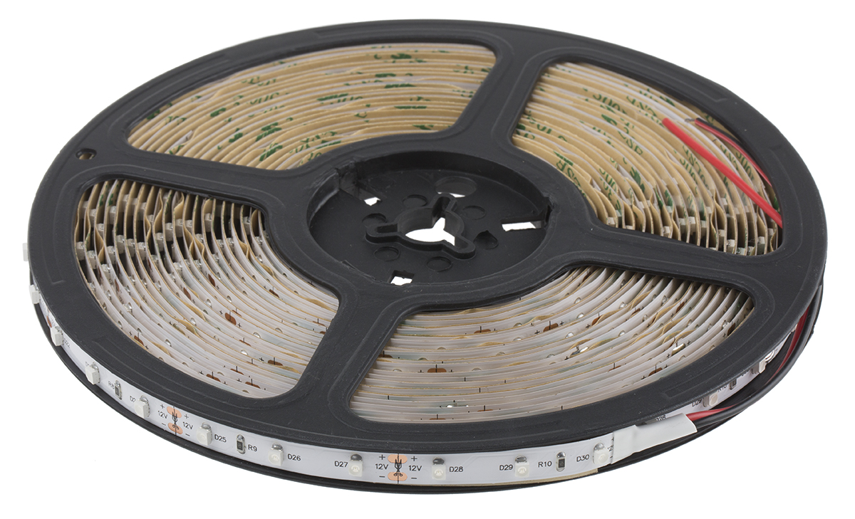 RS PRO 12V Green LED Strip Light, 10m Length