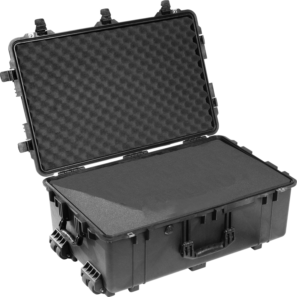 Peli 1650 Waterproof PP Transit Case With Wheels, 80.2 x 52 x 31.6cm