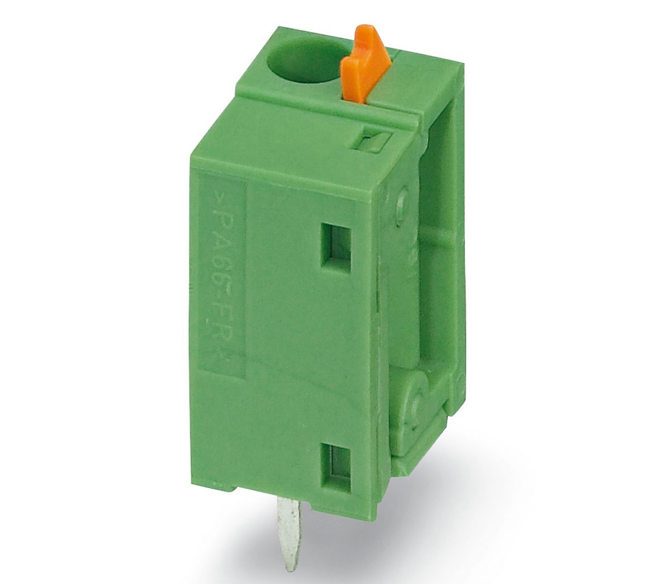 Phoenix Contact FFKDSA1/V2-7.62 Series PCB Terminal Block, 1-Contact, 7.62mm Pitch, Through Hole Mount, 1-Row, Screw