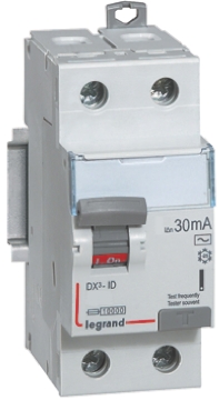 Legrand DX3 RCD, 63A, 1+N Pole, 300mA, Type AC