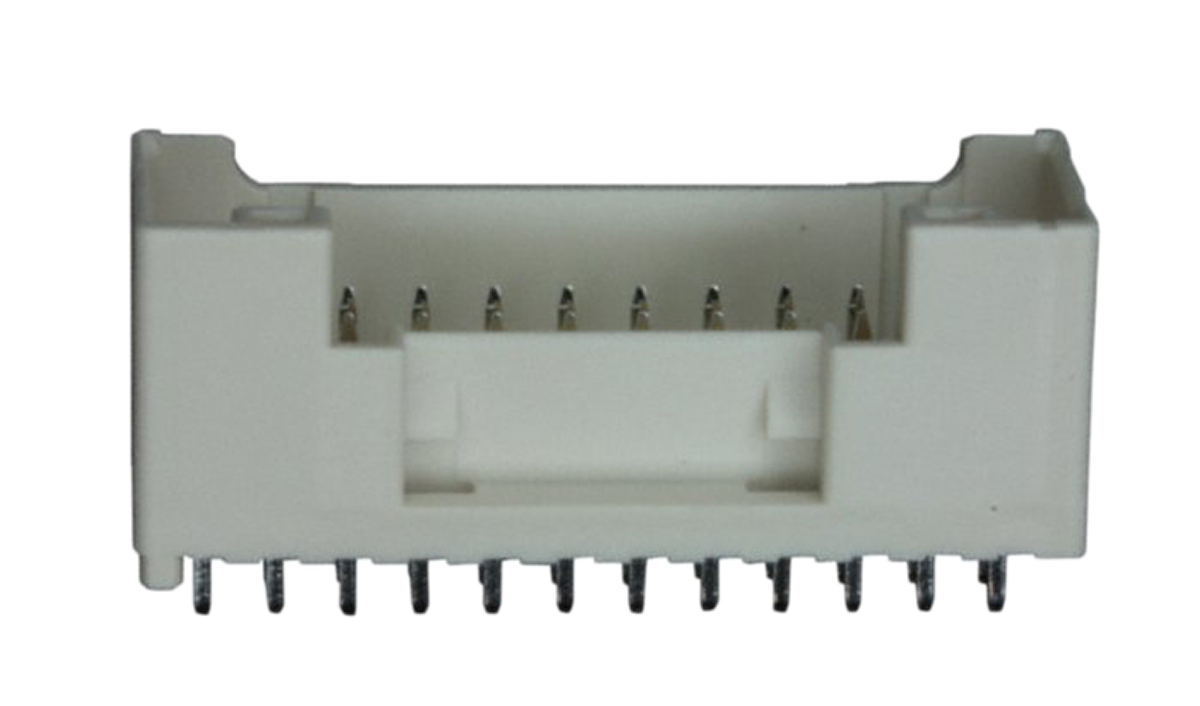 JST PUD Series Straight Through Hole PCB Header, 24 Contact(s), 2 mm Pitch, 2 Row, Shrouded