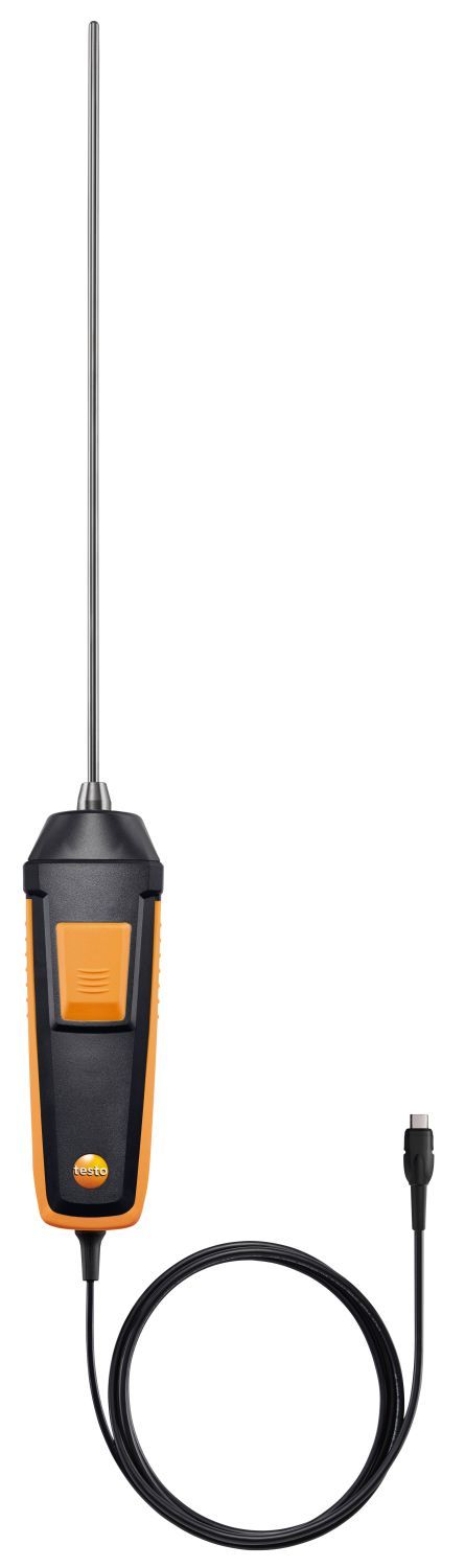 Testo PT100 Needle PT100 Temperature Probe, 295mm Length, 4mm Diameter, 300 °C Max