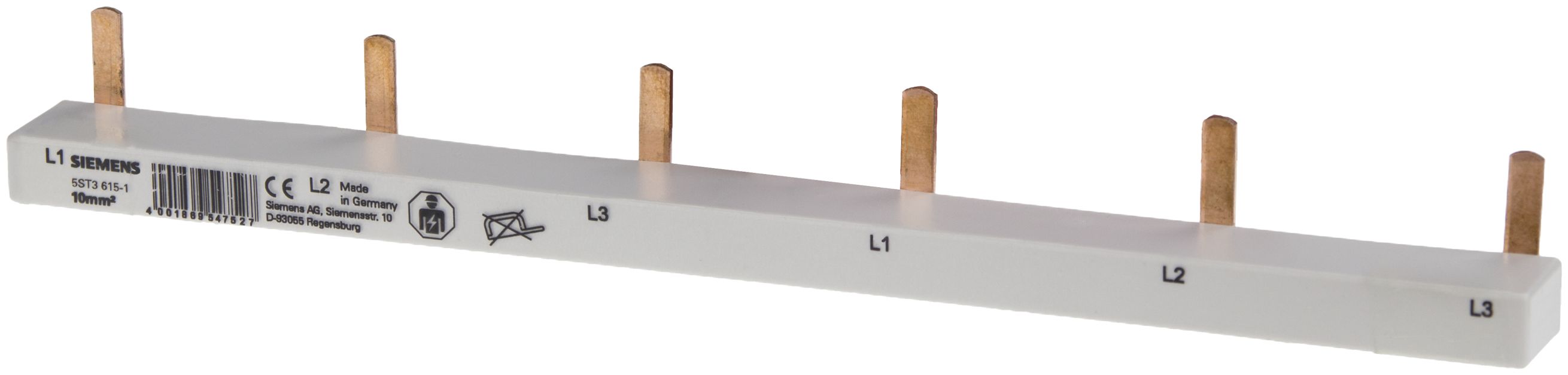 Siemens SENTRON 3 Phase Busbar, 36mm Pitch