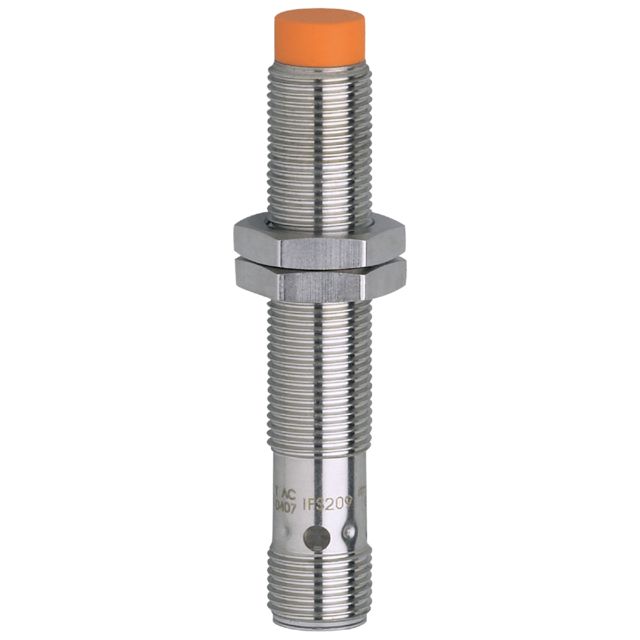 ifm electronic Inductive Threaded Barrel Proximity Sensor, M12, 4 mm Detection, PNP NO, 10 → 36 V dc