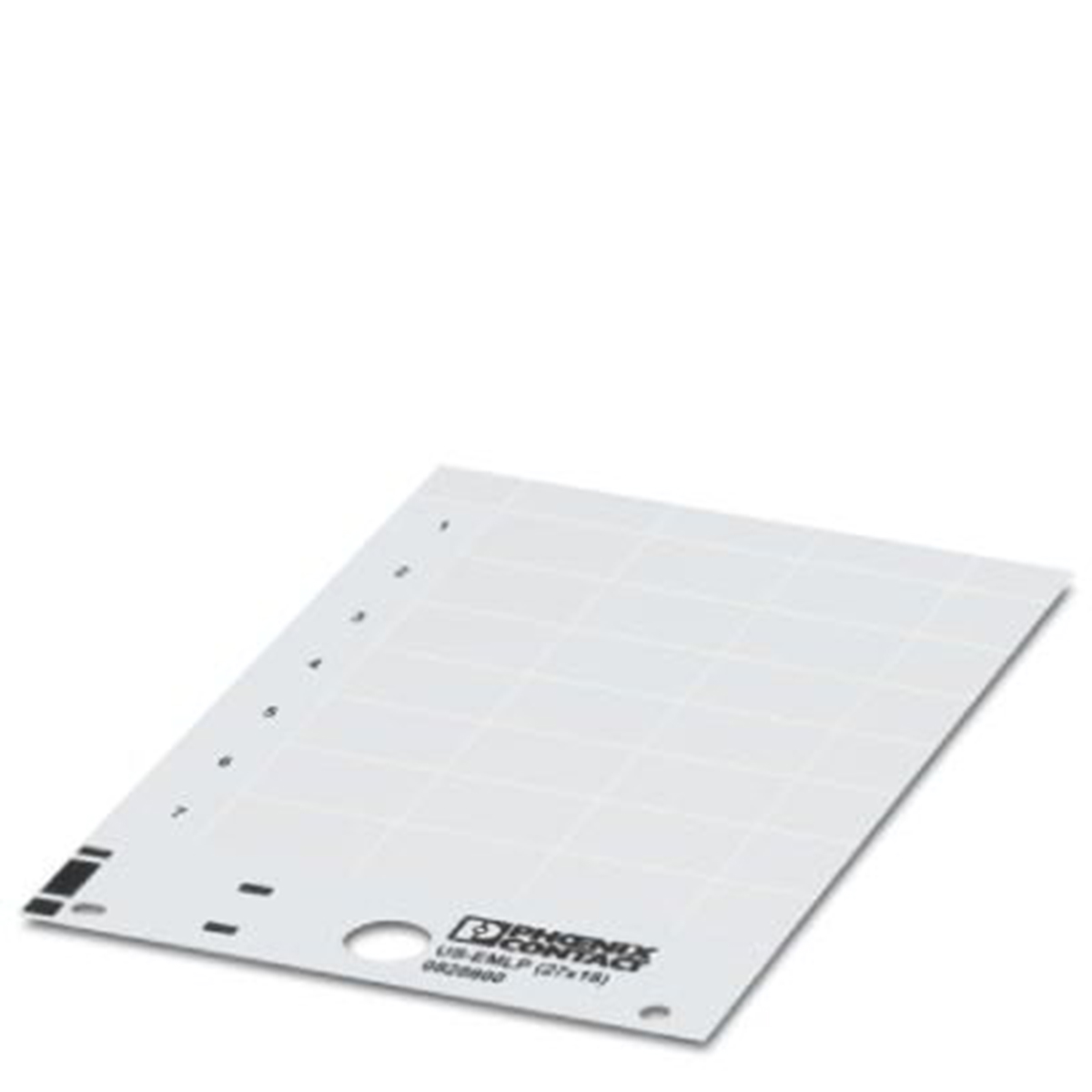 Phoenix Contact Panel Marker, 17.6mm Length