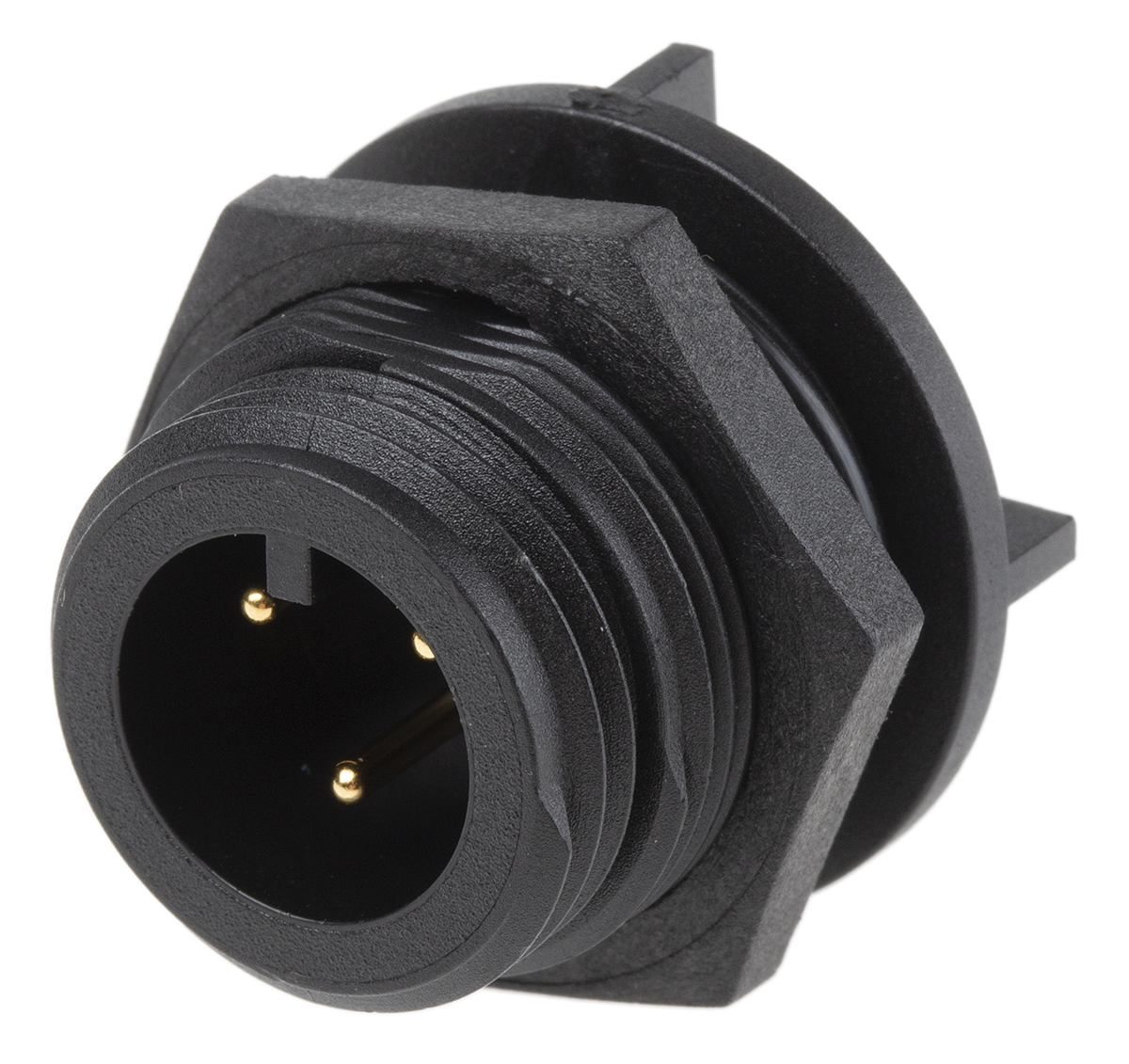 Bulgin Circular Connector, 3 Contacts, Surface, Miniature Connector, Plug, Male, IP68, Buccaneer 400 Series