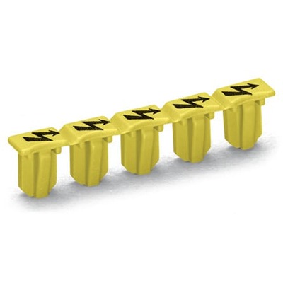 WAGO TOPJOB S Series Protective Warning Marker for Use with DIN Rail Terminal Block