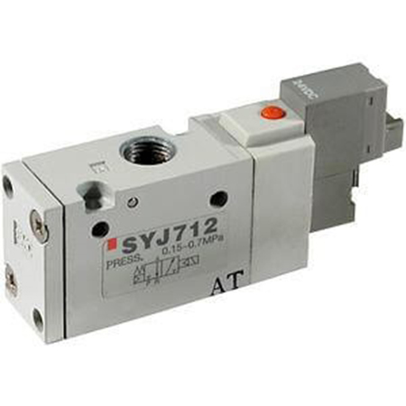 SMC 1 Solenoid Valve - Solenoid Rc 1/8 SYJ Series