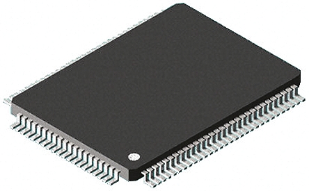 Microchip LAN91C96-MS, Ethernet Controller, 10Mbps AUI, SPI, 5 V, 100-Pin QFP