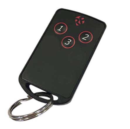 RF SolutionsFOBBER-8T3 3 Button Remote Key, 869.5MHz