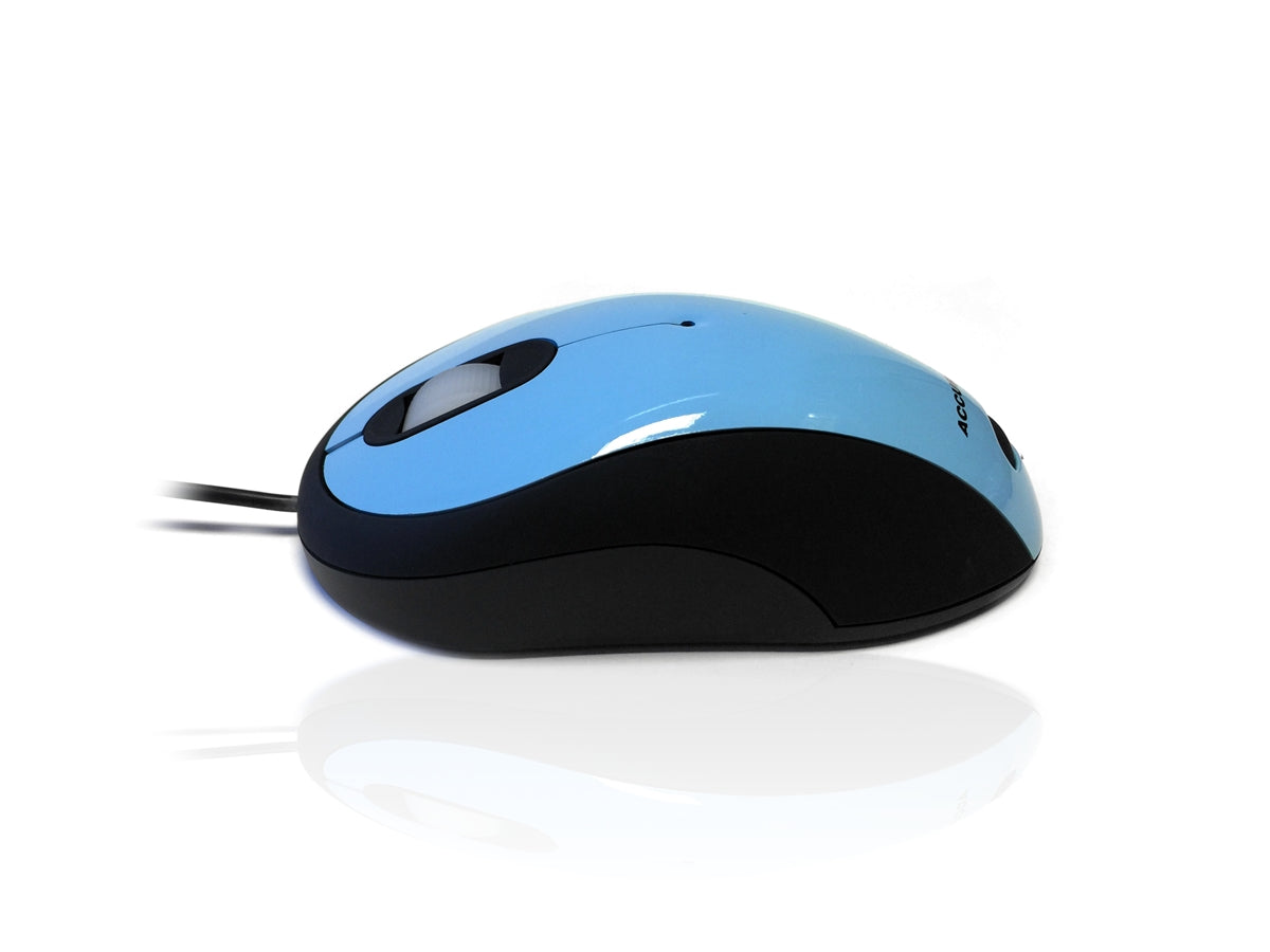 Ceratech MOU-IMAGE-LBLUE 1 Button Wired Optical Mouse Light Blue