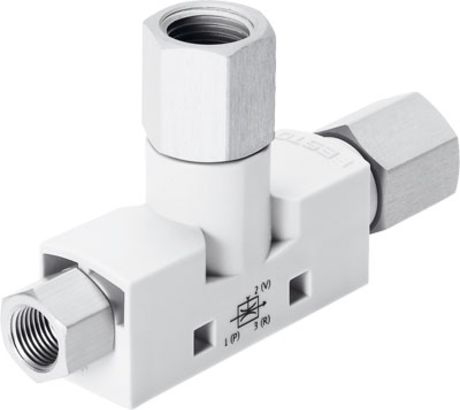 Festo Vacuum Pump, 0.45mm nozzle , 8bar 15.7L/min, VN series