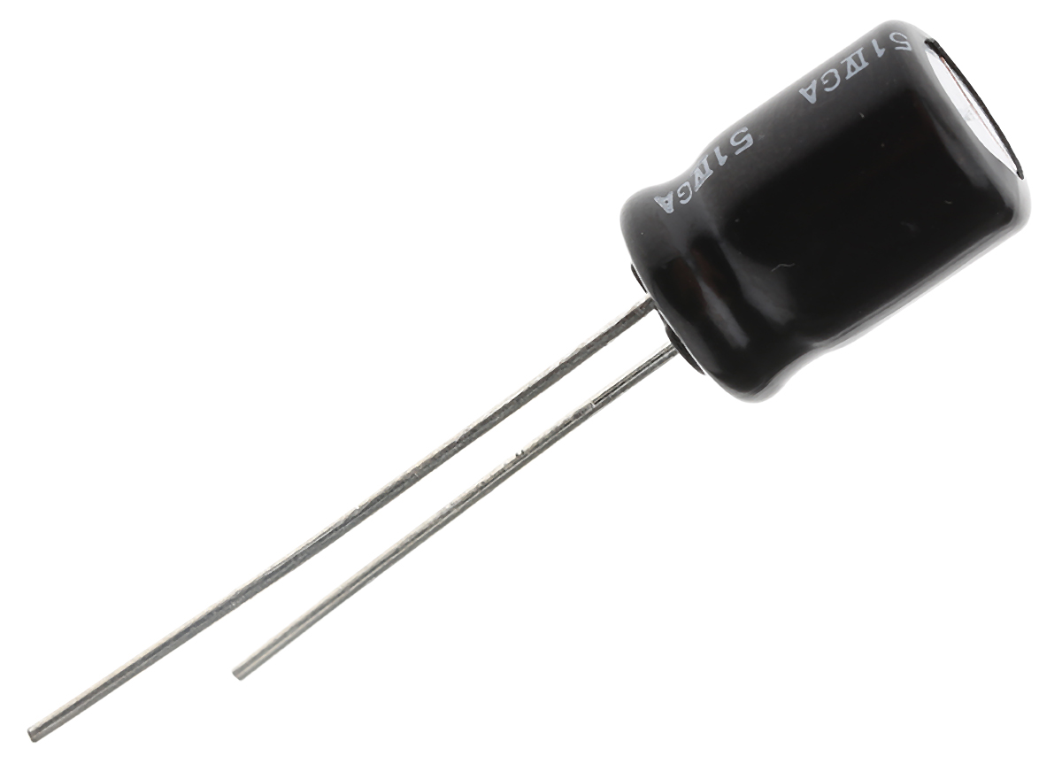 Panasonic 820μF Aluminium Electrolytic Capacitor 6.3V dc, Radial, Through Hole - EEUFR0J821