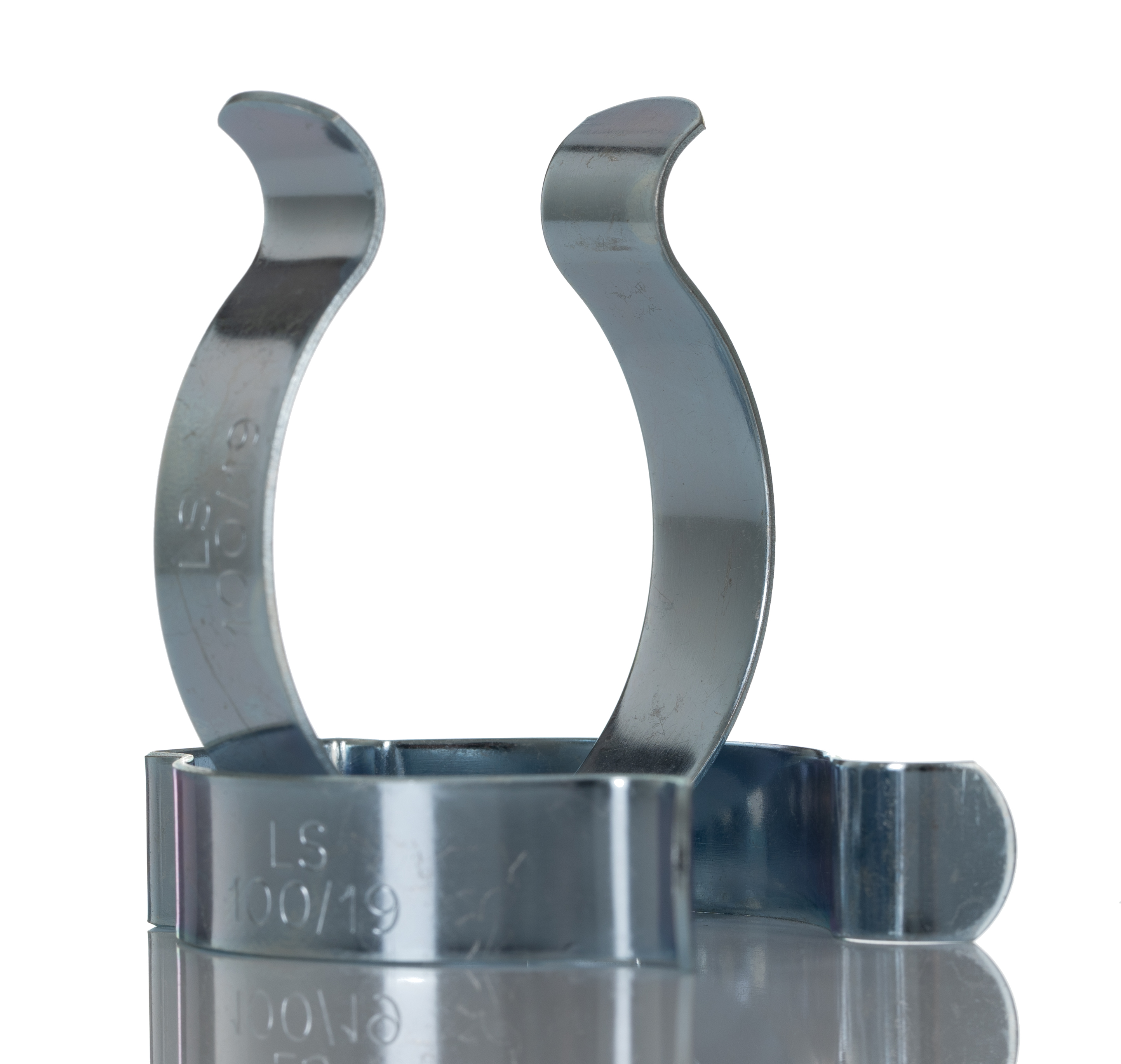 RS PRO 50mm Steel Spring Clip, 46.8mm x 61.1mm x 12.7mm, 4mm