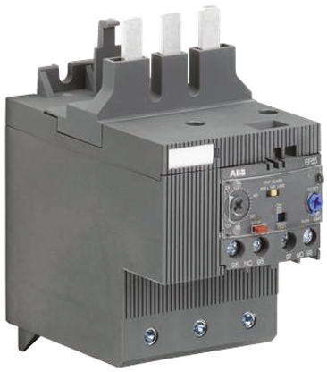 ABB EF65 Electronic Overload Relay 1NO + 1NC, 70 A F.L.C, 6 A Contact Rating, 690 Vac, 3P, AF Range