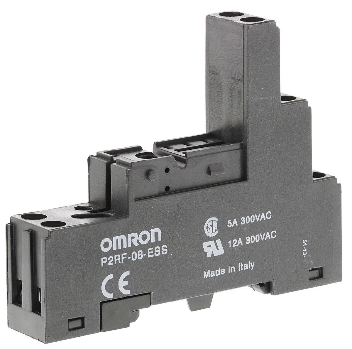 Omron G2R 250V ac DIN Rail Relay Socket, for use with G2R Relay