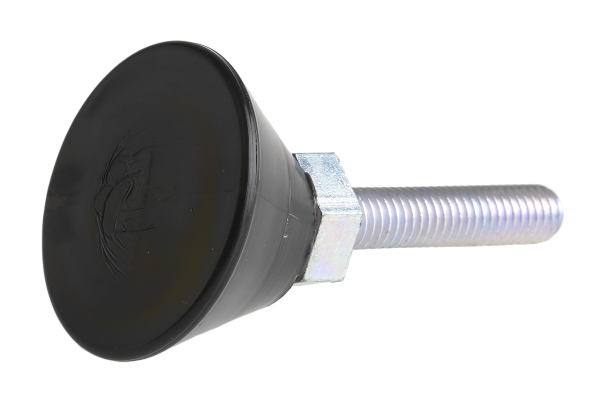 FlexLink M6 Thread Steel Adjustable Foot, 7.2mm Groove