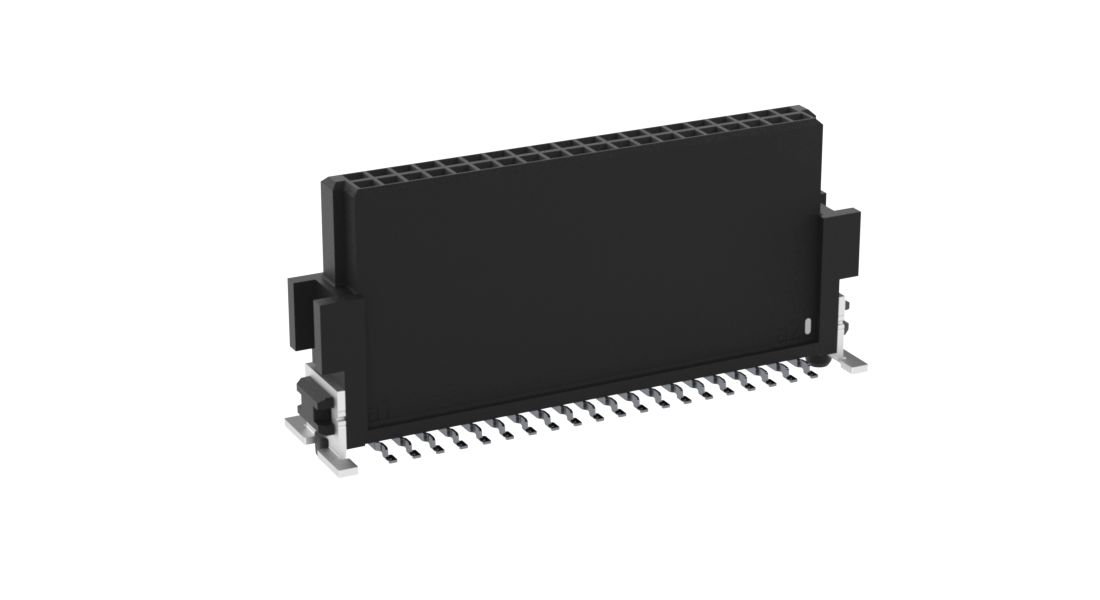 ERNI Surface Mount PCB Socket, 40-Contact, 2-Row, 1.27mm Pitch