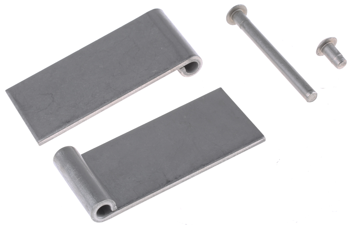 Pinet Stainless Steel Flag Hinge with a Lift-off Pin, 40mm x 80mm x 3mm