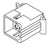 Molex, STANDARD .093" Male Connector Housing, 5.03mm Pitch, 9 Way, 3 Row