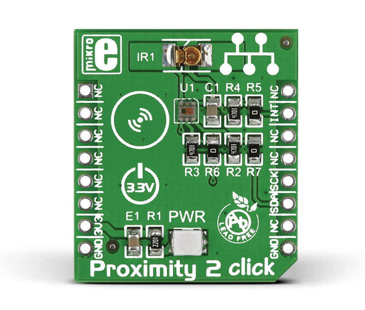 MikroElektronika Proximity 2 Click Proximity Sensor MikroBus Click Board for MAX44000