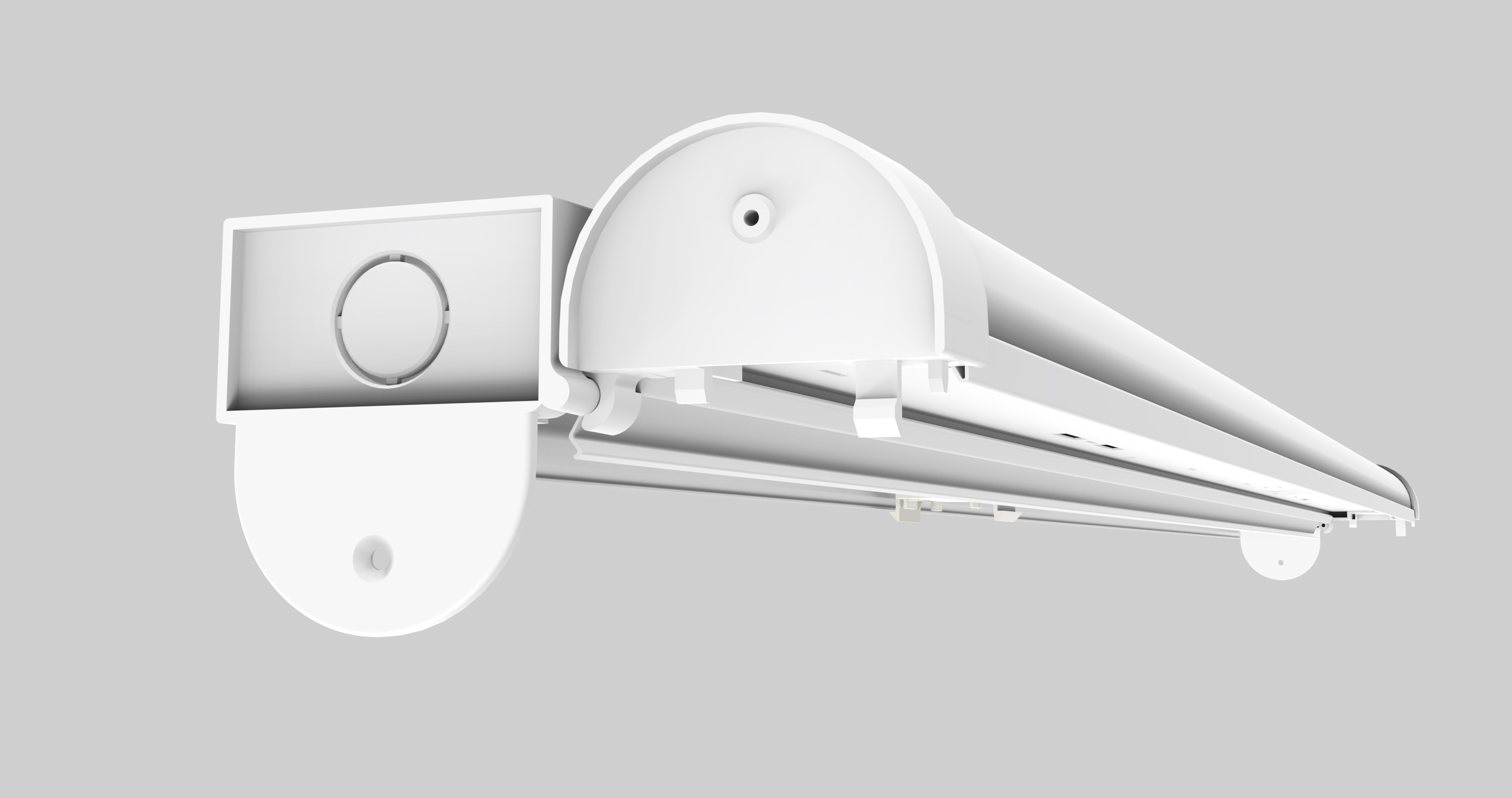 RS PRO 20 → 38W LED Batten Light, 220 → 240V LED Batten, 1 Lamp , 1800mm Long, IP20