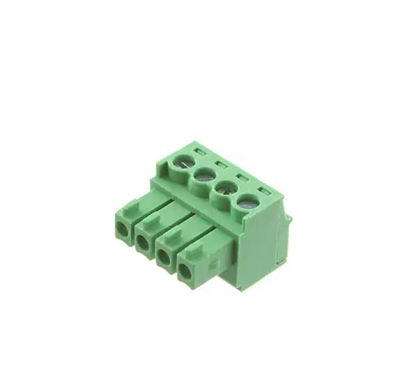 RS PRO, 3.5mm Pitch, 4 Way, Pluggable Terminal Block, Plug, Free Hanging (In Line)