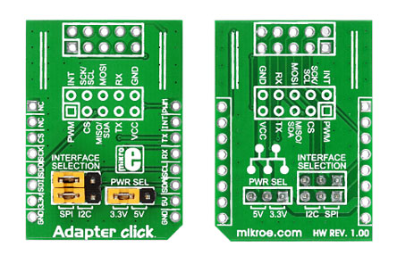 MikroElektronika MIKROE-1432 Accessory Board for use with mikroBUS Socket
