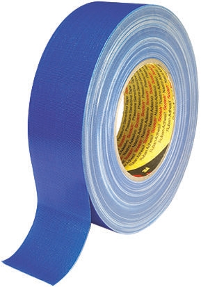 3M Scotch 389 Duct Tape, 50m x 50mm, Blue, PE Coated Finish