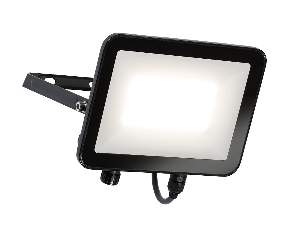 Knightsbridge FLN Floodlight, 84 LED, 50 W, 5430 lm, IP65, 230 V ac