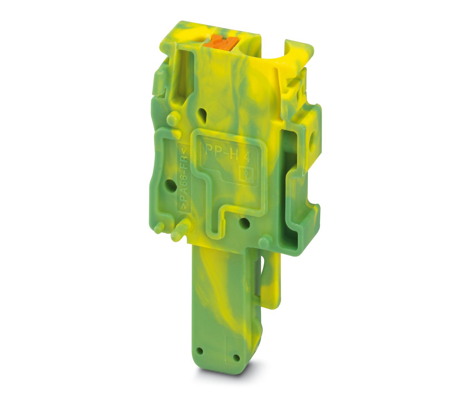 Phoenix Contact, PP-H 4/ 1-R GNYE, Pluggable Terminal Block, Plug, Push In Termination, 3211987