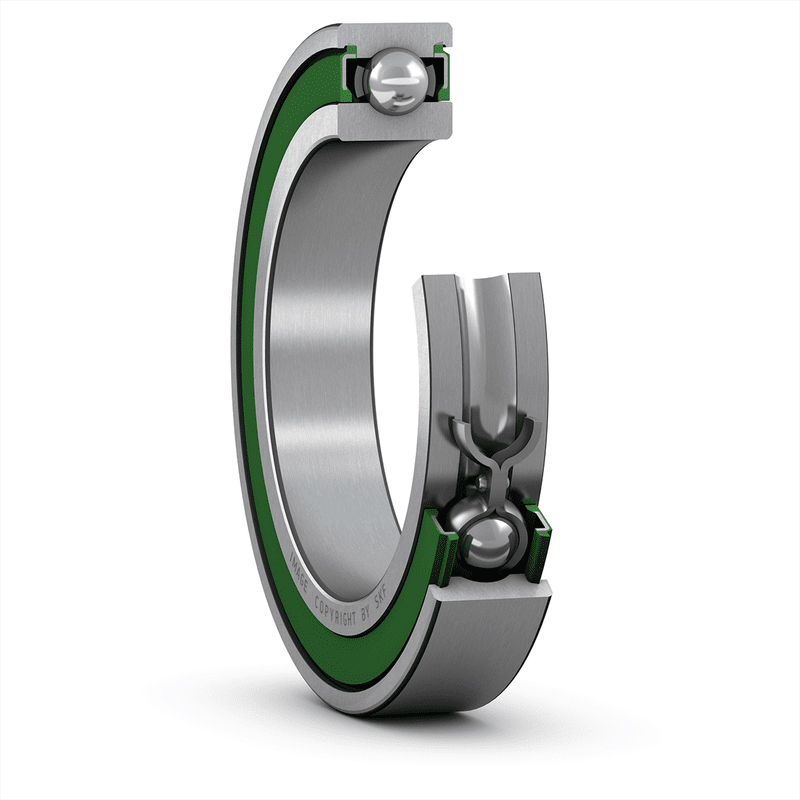 SKF 61811-2RZ 1 Row Ball Bearing - 55 mm ID, 72 mm OD